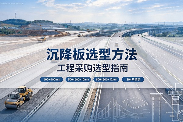 文县沉降板选择方法