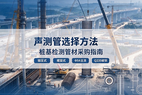 文县声测管选型标准