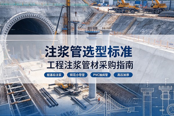 文县注浆管选型标准