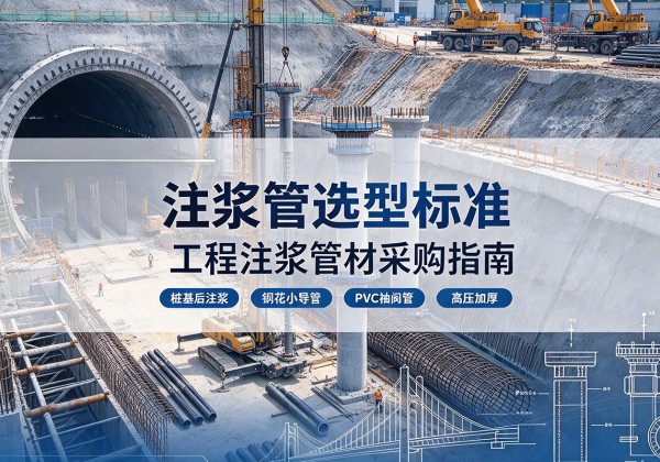 文县注浆管选型标准